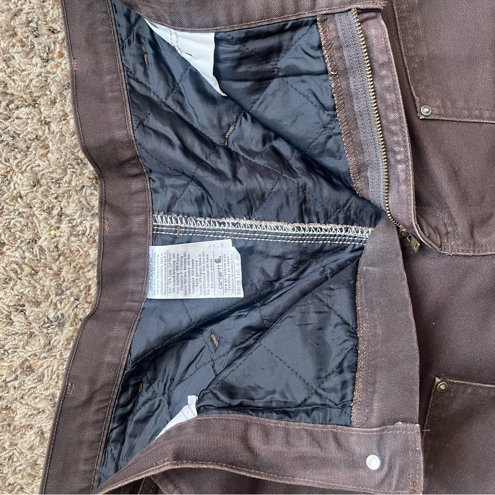 Carhartt double knee quilted work pants - Picture 3 of 8